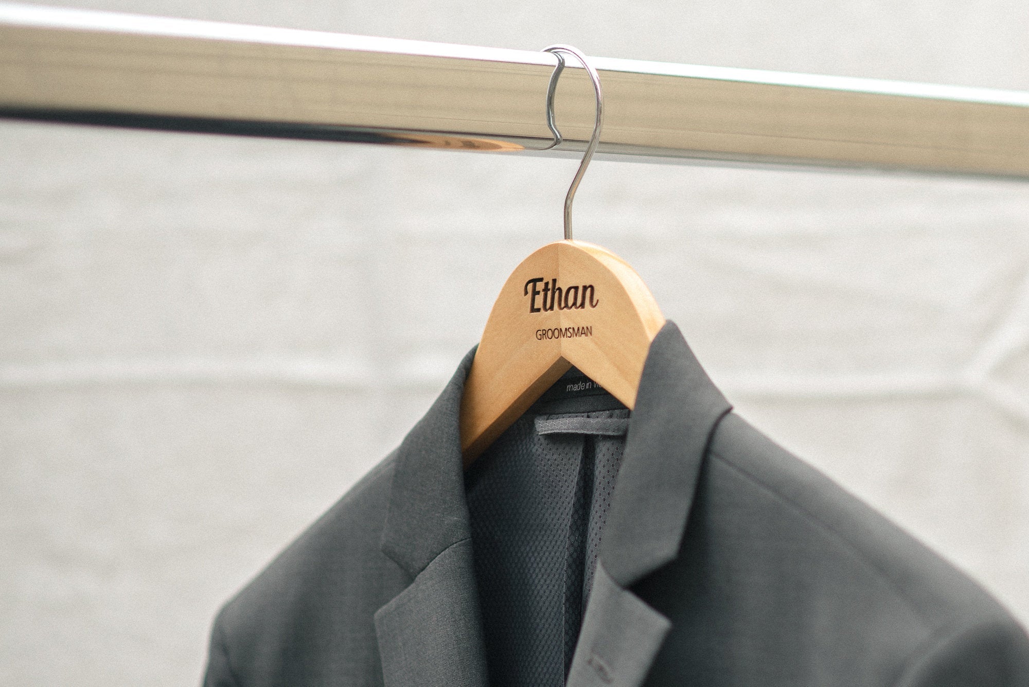 Men's Suit Hangers | Women's Suit Hangers | Premium Wood Hangers –  California Closets
